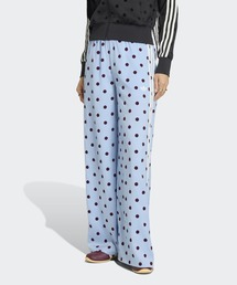adidas（アディダス）の「サテン 水玉模様 ワイドレッグパンツ / ドット アディダスオリジナルス adidas Originals（その他パンツ）」