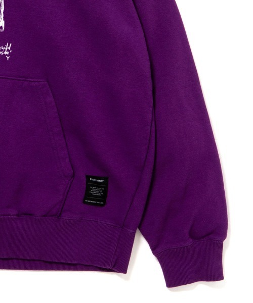 430（フォーサーティ）の「mpa4088- AF BE WILD P-O PARKA パーカー(26-123)（パーカー・メンズ・ブルー/グレー/ブラック/ホワイト/パープル/ネイビー・3/2/1/0）」の8枚目の写真