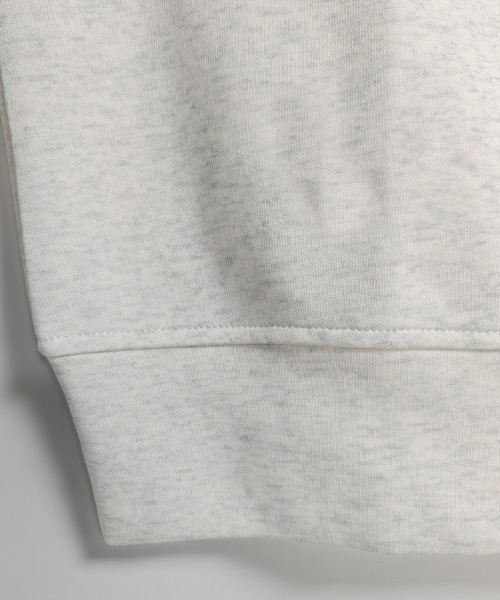 ONEP STAR（ワンピスター）の「チェック柄×ハーフジップトップス（スウェット・レディース・ライトグレー・X-LARGE/LARGE/MEDIUM）」の14枚目の写真