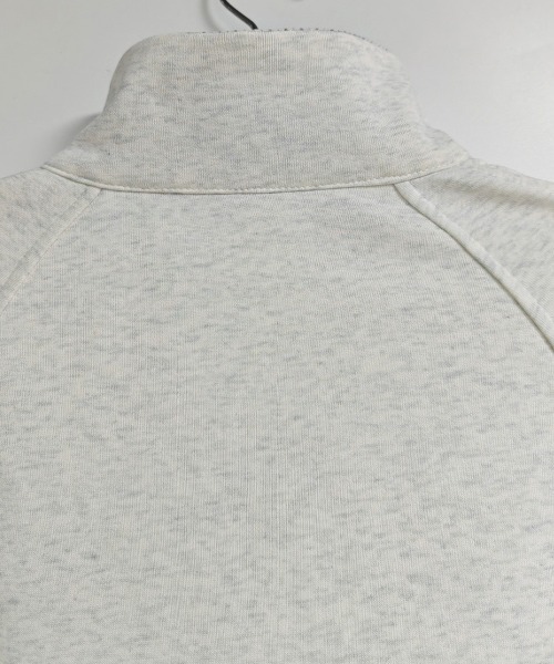 ONEP STAR（ワンピスター）の「チェック柄×ハーフジップトップス（スウェット・レディース・ライトグレー・X-LARGE/LARGE/MEDIUM）」の15枚目の写真