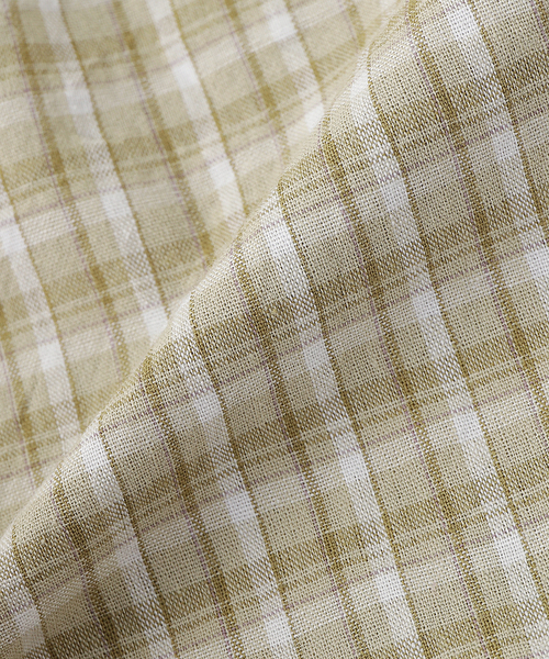 BAYCREW'S DEPO(ベイクルーズデポ)の「SandWaterr / サンドウォーター ORGANIZED B.D.SHIRT / COTTON BROAD CHECK(シャツ/ブラウス・メンズ・ブルー系その他/グリーン・1/2)」の5枚目の写真