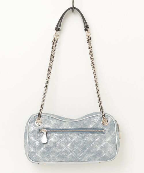 Guess（ゲス）の「GIULLY II Shoulder Satchel（ショルダーバッグ・レディース・ライトブルー・ONE SIZE）」の5枚目の写真