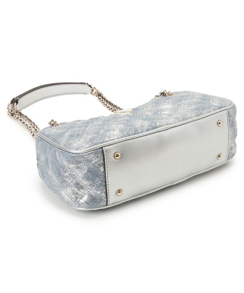 Guess（ゲス）の「GIULLY II Shoulder Satchel（ショルダーバッグ・レディース・ライトブルー・ONE SIZE）」の12枚目の写真