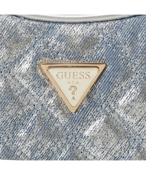 Guess（ゲス）の「GIULLY II Shoulder Satchel（ショルダーバッグ・レディース・ライトブルー・ONE SIZE）」の10枚目の写真