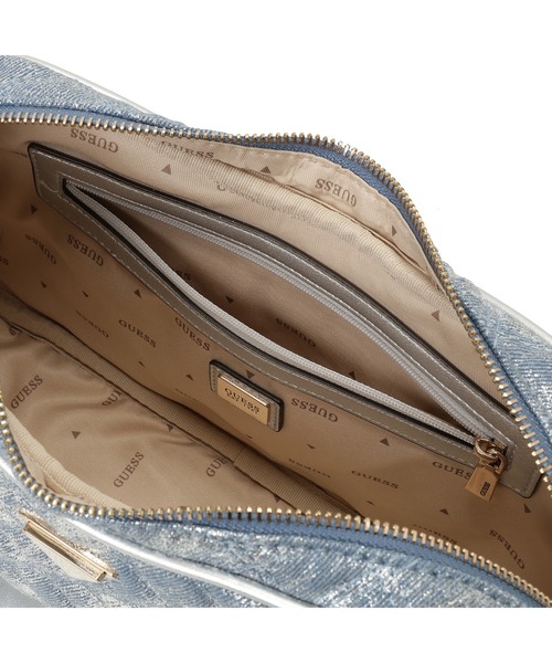 Guess（ゲス）の「GIULLY II Shoulder Satchel（ショルダーバッグ・レディース・ライトブルー・ONE SIZE）」の8枚目の写真