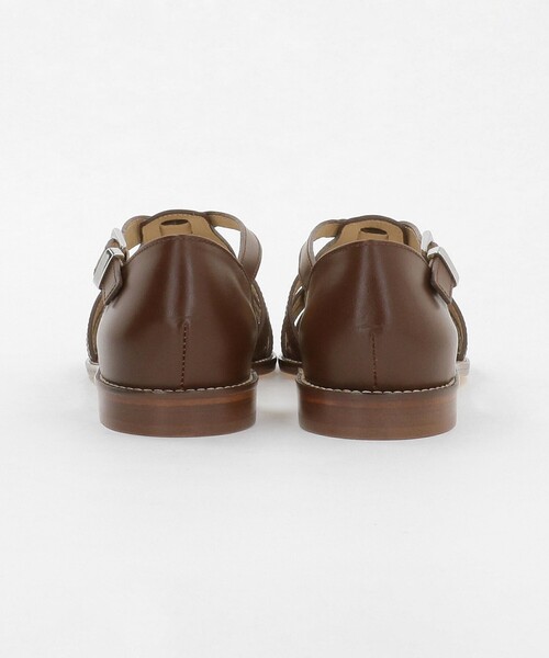 Steven Alan(スティーブンアラン)の「<Steven Alan>レザー メッシュ サンダル(サンダル・レディース・ダークブラウン/ブラック・35/37/38/36)」の6枚目の写真