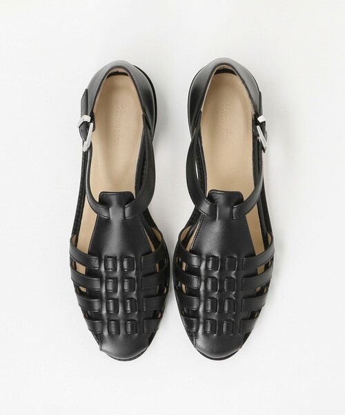 Steven Alan(スティーブンアラン)の「<Steven Alan>レザー メッシュ サンダル(サンダル・レディース・ダークブラウン/ブラック・35/37/38/36)」の13枚目の写真