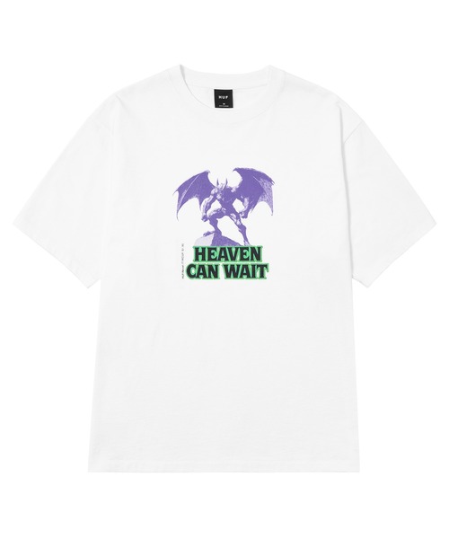 HUF(ハフ)の「HEAVEN CAN WAIT TEE(Tシャツ/カットソー・メンズ・ブラック/ホワイト・S/M/L/XL/XXL)」の1枚目の写真
