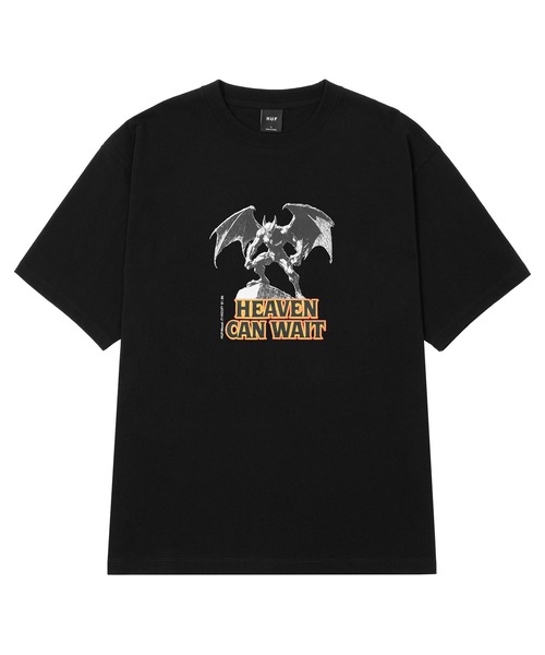 HUF(ハフ)の「HEAVEN CAN WAIT TEE(Tシャツ/カットソー・メンズ・ブラック/ホワイト・S/M/L/XL/XXL)」の2枚目の写真