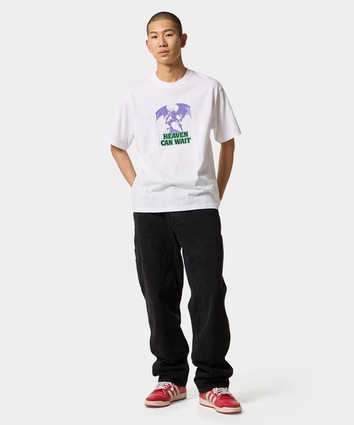 HUF(ハフ)の「HEAVEN CAN WAIT TEE(Tシャツ/カットソー・メンズ・ブラック/ホワイト・S/M/L/XL/XXL)」の10枚目の写真