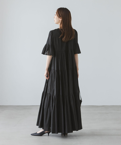 MARIHA(マリハ)の「《・NOBLE限定カラー》MARIHA /マリハ 春のすずらんのドレス(ワンピース・レディース・ブラック/ブラウン・38/36/34)」の9枚目の写真