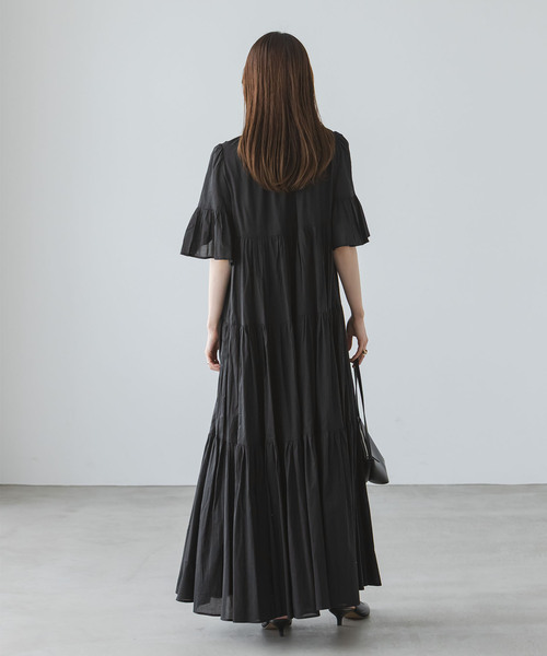 MARIHA(マリハ)の「《・NOBLE限定カラー》MARIHA /マリハ 春のすずらんのドレス(ワンピース・レディース・ブラック/ブラウン・38/36/34)」の12枚目の写真