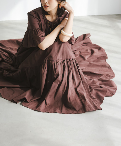 MARIHA(マリハ)の「《・NOBLE限定カラー》MARIHA /マリハ 春のすずらんのドレス(ワンピース・レディース・ブラック/ブラウン・38/36/34)」の13枚目の写真