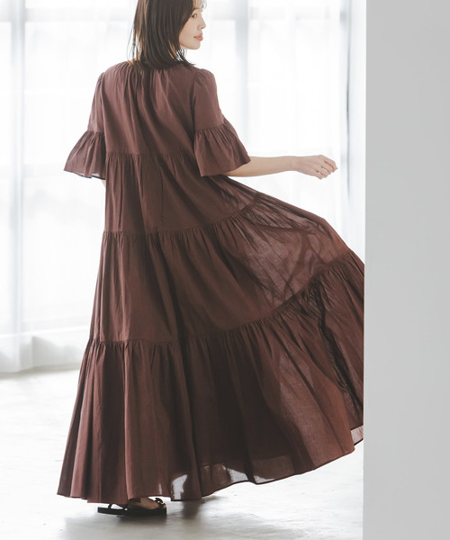 MARIHA(マリハ)の「《・NOBLE限定カラー》MARIHA /マリハ 春のすずらんのドレス(ワンピース・レディース・ブラック/ブラウン・38/36/34)」の17枚目の写真