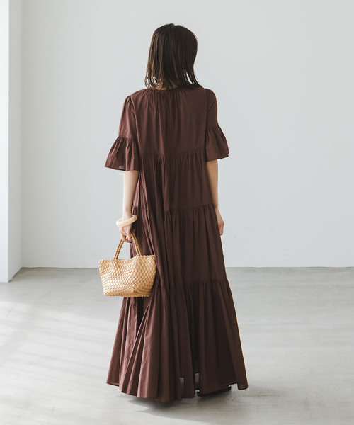 MARIHA(マリハ)の「《・NOBLE限定カラー》MARIHA /マリハ 春のすずらんのドレス(ワンピース・レディース・ブラック/ブラウン・38/36/34)」の20枚目の写真