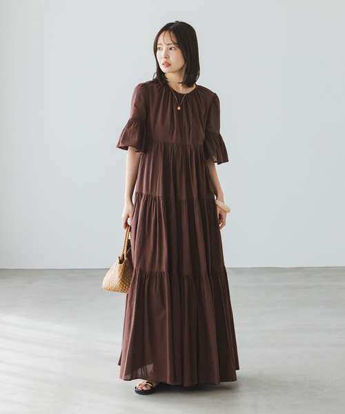 MARIHA(マリハ)の「《・NOBLE限定カラー》MARIHA /マリハ 春のすずらんのドレス(ワンピース・レディース・ブラック/ブラウン・38/36/34)」の21枚目の写真