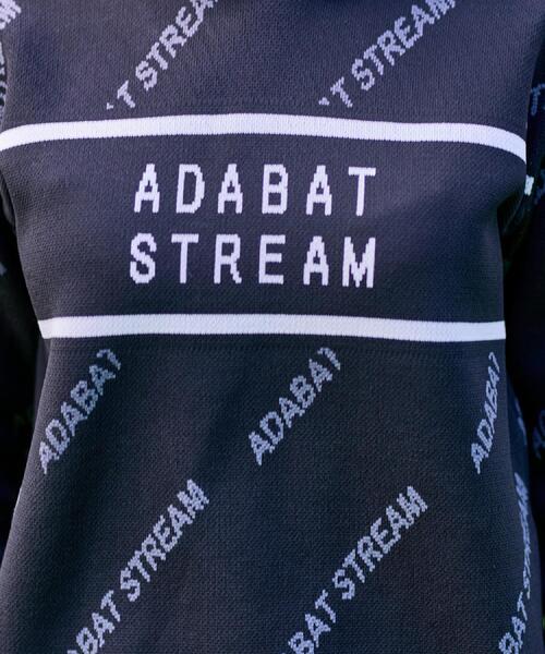 ADABAT STREAM(アダバットストリーム)の「STREAMサインロゴニットフーディー(ニット/セーター・レディース・イエロー系その他/ブラック・40/42/38)」の5枚目の写真