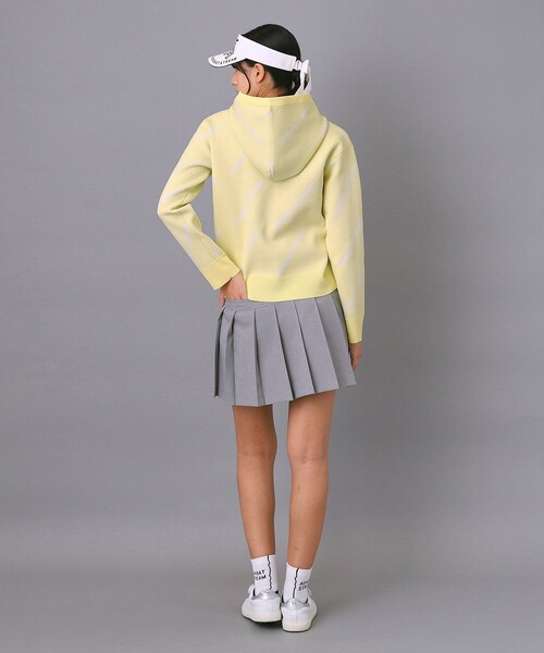ADABAT STREAM(アダバットストリーム)の「STREAMサインロゴニットフーディー(ニット/セーター・レディース・イエロー系その他/ブラック・40/42/38)」の16枚目の写真