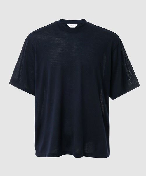 DIGAWEL（ディガウェル）の「Merino Wool T-shirt（Tシャツ/カットソー・メンズ・ネイビー/ブラック/チャコールグレー・2）」の3枚目の写真