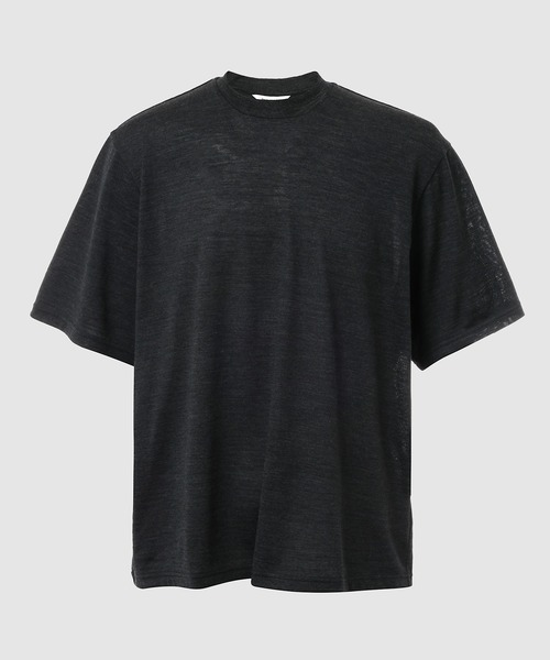 DIGAWEL（ディガウェル）の「Merino Wool T-shirt（Tシャツ/カットソー・メンズ・ネイビー/ブラック/チャコールグレー・2）」の2枚目の写真