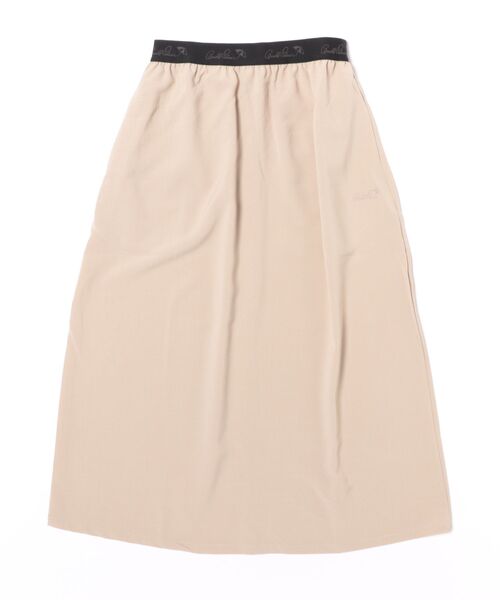 Arnold Palmer(アーノルドパーマー)の「ロゴテープアクセント イージー スカート(スカート・レディース・ベージュ/サックスブルー/ブラック・M/L/S)」の2枚目の写真