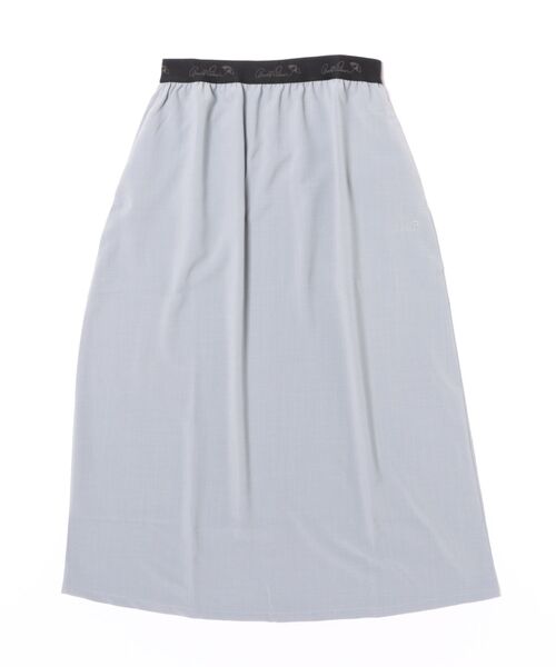 Arnold Palmer(アーノルドパーマー)の「ロゴテープアクセント イージー スカート(スカート・レディース・ベージュ/サックスブルー/ブラック・M/L/S)」の3枚目の写真