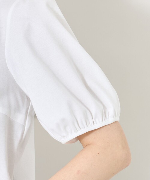 TO BE CHIC(トゥー ビー シック)の「ビジュー&ホットフィックス カットソー(Tシャツ/カットソー・レディース・オフホワイト/ブラック/ネイビー/ピンク系その他2・40)」の12枚目の写真