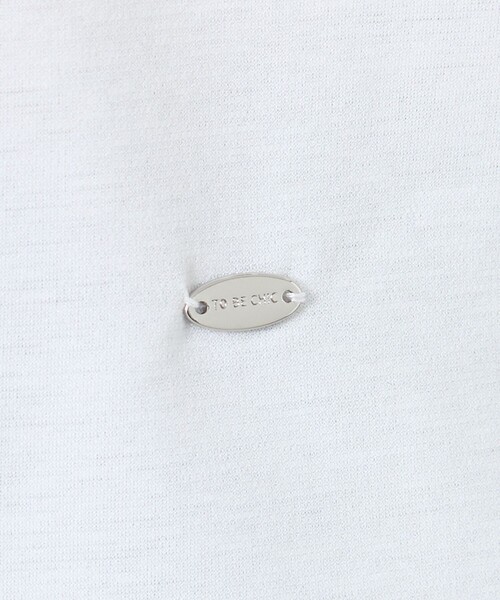 TO BE CHIC(トゥー ビー シック)の「ビジュー&ホットフィックス カットソー(Tシャツ/カットソー・レディース・オフホワイト/ブラック/ネイビー/ピンク系その他2・40)」の13枚目の写真