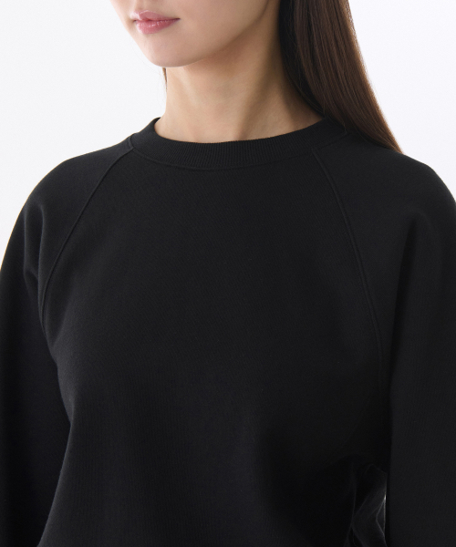 MUSINSA STANDARD WOMAN（ムシンサスタンダードウーマン）の「ウィメンズパネルドボリュームスウェットシャツ[ブラック]（スウェット・レディース・その他・X-SMALL/SMALL/MEDIUM/LARGE）」の3枚目の写真