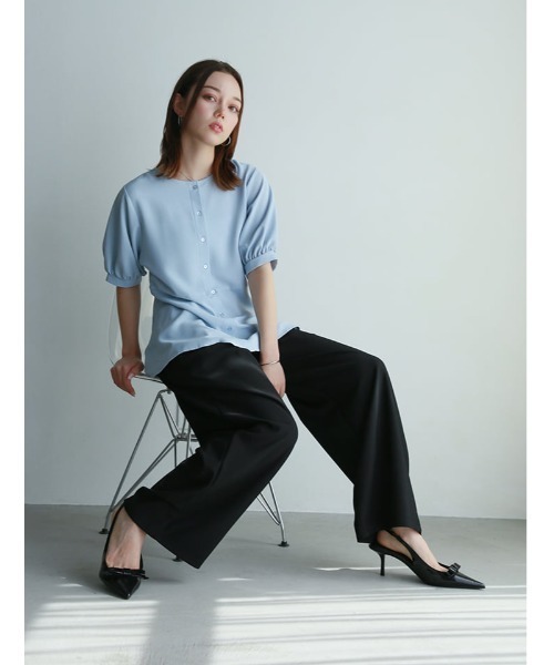 fifth(フィフス)の「ツータックカットワイドパンツ(その他パンツ・レディース・アイボリー/ブラック・F)」の16枚目の写真