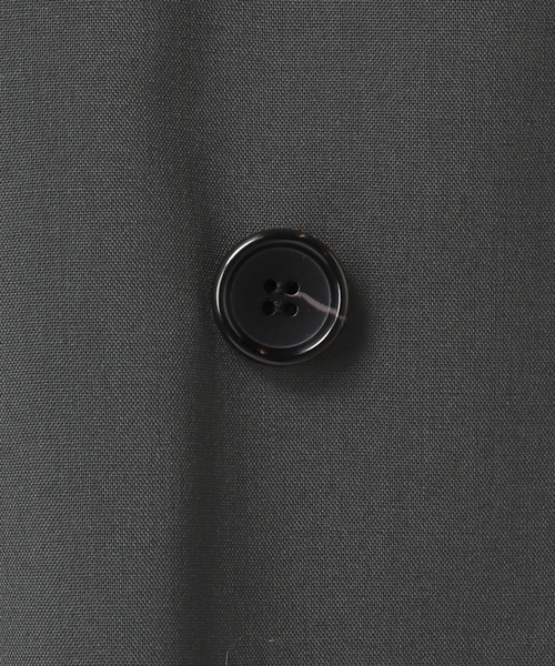 journal standard L'essage(ジャーナルスタンダードレサージュ)の「《セットアップ可》POPLIN タックジャケット(その他アウター・レディース・チャコールグレー/ベージュ・FREE)」の5枚目の写真