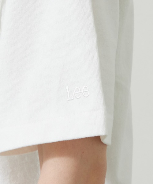 Lee（リー）の「Lee/リー ヘビーウエイトソリッドTシャツ（Tシャツ/カットソー・メンズ・グレー/ブラック/ホワイト・SMALL/MEDIUM/LARGE/X-LARGE）」の10枚目の写真