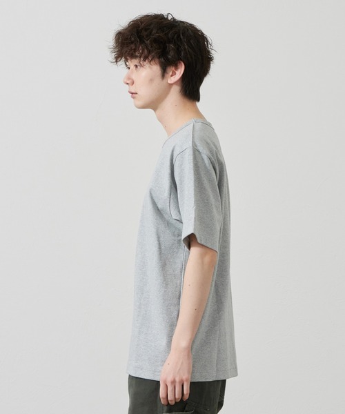 Lee（リー）の「Lee/リー ヘビーウエイトソリッドTシャツ（Tシャツ/カットソー・メンズ・グレー/ブラック/ホワイト・SMALL/MEDIUM/LARGE/X-LARGE）」の16枚目の写真