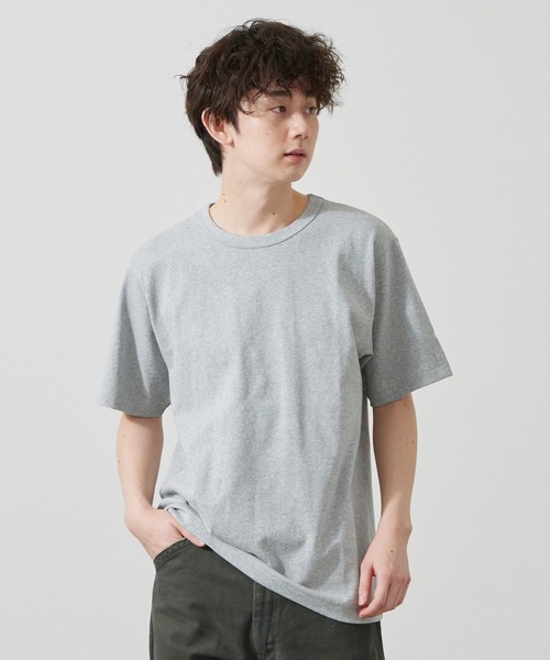 Lee（リー）の「Lee/リー ヘビーウエイトソリッドTシャツ（Tシャツ/カットソー・メンズ・グレー/ブラック/ホワイト・SMALL/MEDIUM/LARGE/X-LARGE）」の13枚目の写真