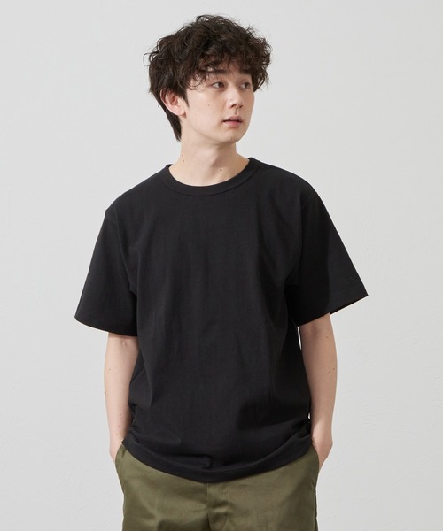 Lee（リー）の「Lee/リー ヘビーウエイトソリッドTシャツ（Tシャツ/カットソー・メンズ・グレー/ブラック/ホワイト・SMALL/MEDIUM/LARGE/X-LARGE）」の20枚目の写真