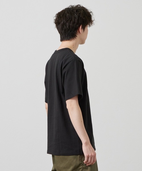 Lee（リー）の「Lee/リー ヘビーウエイトソリッドTシャツ（Tシャツ/カットソー・メンズ・グレー/ブラック/ホワイト・SMALL/MEDIUM/LARGE/X-LARGE）」の22枚目の写真