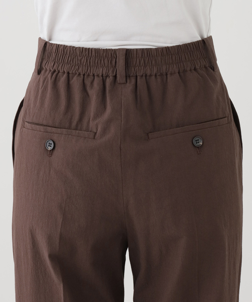 IENA(イエナ)の「《一部カラー店舗限定》ウォッシャブルコットンサブレイージースラックス(スラックス・レディース・ブラウン/ブラック・38/36)」の20枚目の写真