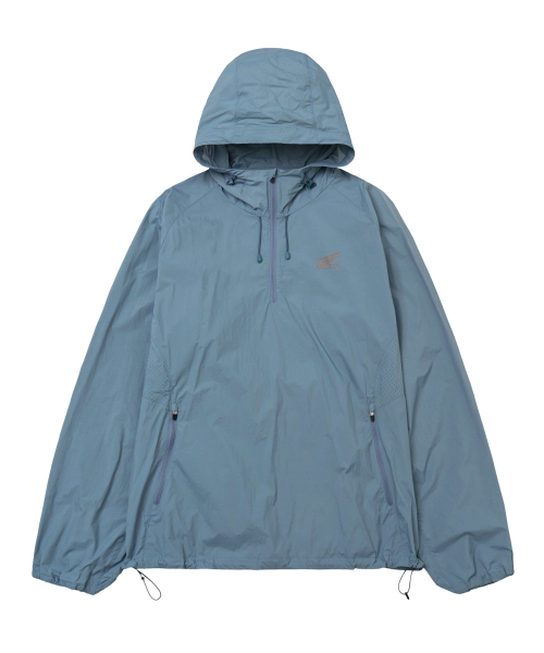 PHYPS MOTORCYCLE（フィップスモーターサイクル）の「Speed Run Nylon Packable Anorak Light Blue（パーカー・レディース・その他・SMALL/MEDIUM/LARGE/X-LARGE）」の2枚目の写真
