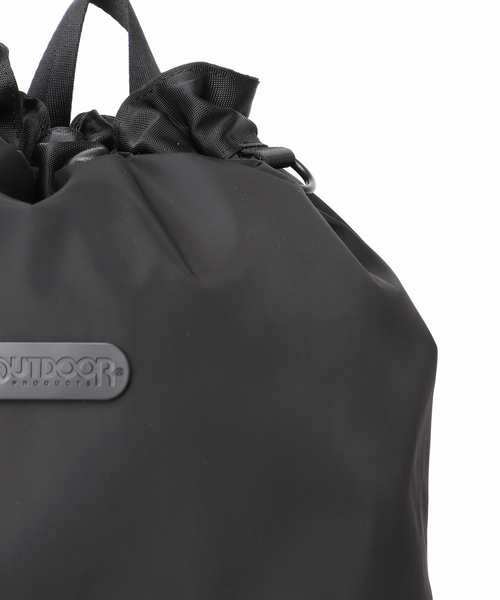 OUTDOOR PRODUCTS(アウトドアプロダクツ)の「CLUBHAUS / Dynamic Range × OUTDOOR 別注 クラブリュック(バックパック/リュック・メンズ・ブラック/チャコールグレー・FREE)」の14枚目の写真