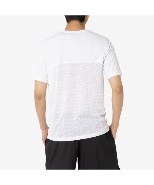 Reebok(リーボック)の「ラン Tシャツ / ID RUN T-SHIRT(Tシャツ/カットソー・メンズ・ホワイト/ブラック/ブルー・X-LARGE/SMALL/MEDIUM/LARGE)」の15枚目の写真
