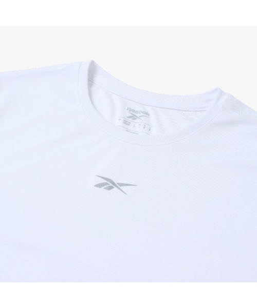 Reebok(リーボック)の「ラン Tシャツ / ID RUN T-SHIRT(Tシャツ/カットソー・メンズ・ホワイト/ブラック/ブルー・X-LARGE/SMALL/MEDIUM/LARGE)」の14枚目の写真