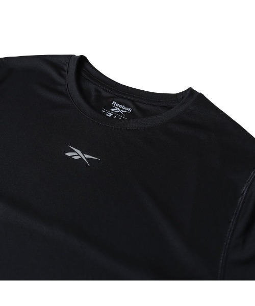 Reebok(リーボック)の「ラン Tシャツ / ID RUN T-SHIRT(Tシャツ/カットソー・メンズ・ホワイト/ブラック/ブルー・X-LARGE/SMALL/MEDIUM/LARGE)」の7枚目の写真