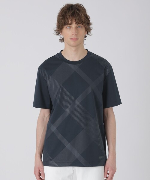 BLUE LABEL CRESTBRIDGE ブラックTシャツ BLUE LABEL / BLACK LABEL CRESTBRIDGE / ブルーレーベル / ブラック