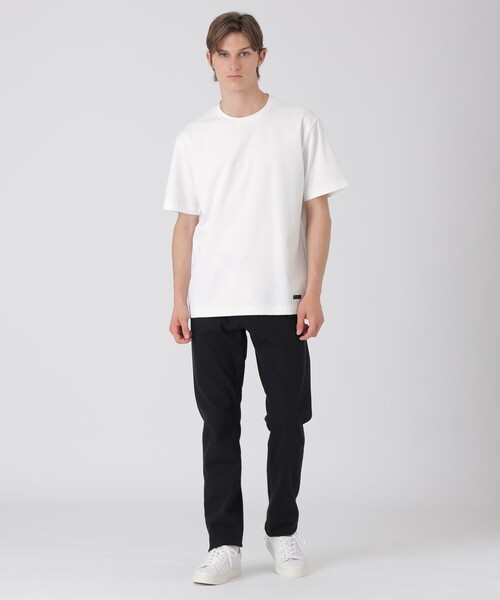 BLACK LABEL CRESTBRIDGE(ブラックレーベル・クレストブリッジ)の「ハイストレッチシャドーチェックTシャツ(Tシャツ/カットソー・メンズ・ブラック/ネイビー/ブルー/オフホワイト・L/M/XL)」の5枚目の写真