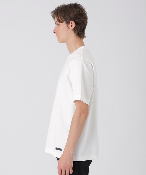 BLACK LABEL CRESTBRIDGE(ブラックレーベル・クレストブリッジ)の「ハイストレッチシャドーチェックTシャツ(Tシャツ/カットソー・メンズ・ブラック/ネイビー/ブルー/オフホワイト・L/M/XL)」の6枚目の写真