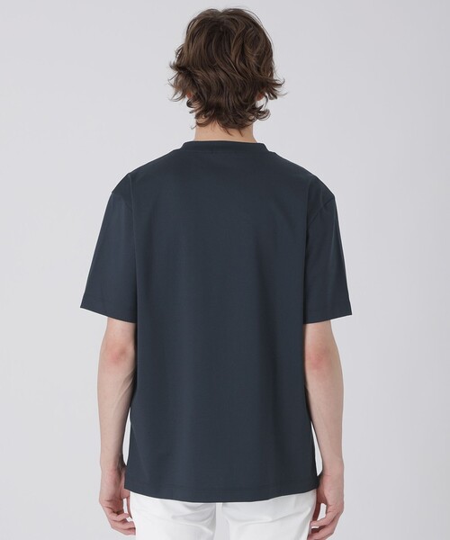 ブラックレーベルクレストブリッジ　半袖チェックカットソー　Mサイズ 　青系 BLACK LABEL CRESTBRIDGE - 【新品、未使用】ブラックレーベル