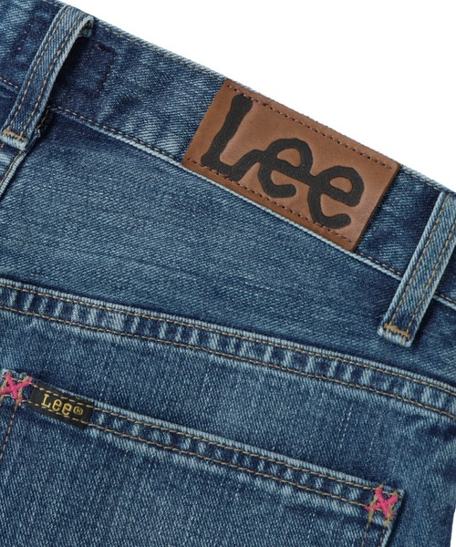 Lee(リー)の「X-girl x Lee TUCK WIDE DENIM PANTS(デニムパンツ・レディース・ライトインディゴブルー/インディゴブルー・S/M)」の14枚目の写真