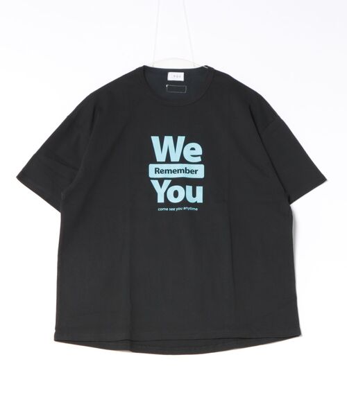 FOV(フォブ)の「FOV/フォブ WE YOU Tシャツ(Tシャツ/カットソー・レディース・チャコールグレー/ブラック・F)」の1枚目の写真