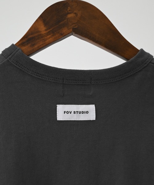 FOV(フォブ)の「FOV/フォブ WE YOU Tシャツ(Tシャツ/カットソー・レディース・チャコールグレー/ブラック・F)」の5枚目の写真