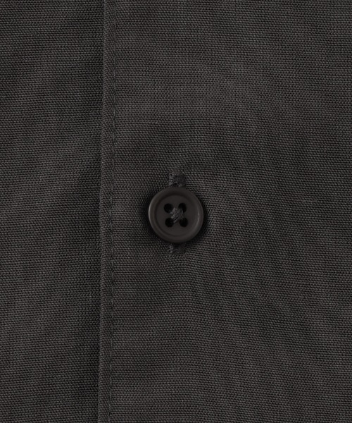 LE CERCLE par rope'(ルセルクルパーロペ)の「リネンブレンドハーフスリーブシャツ/セットアップ対応(シャツ/ブラウス・メンズ・ベージュ/チャコールグレー/ブラウン系その他・M/S/LL/L)」の18枚目の写真